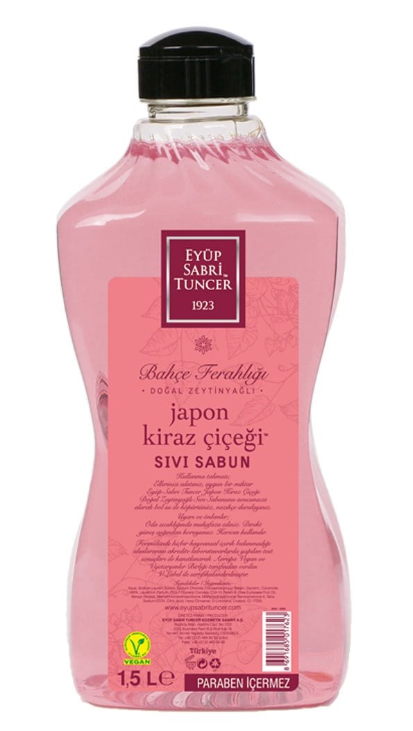 Sabunlar EYÜP SABRİ TUNCER JAPON KİRAZ ÇİÇEĞİ 1,5LT SIVI SA Satın Al