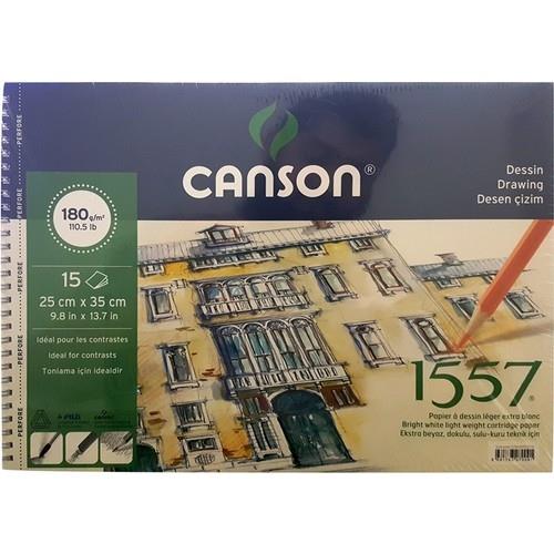 Sanatsal Resim Defterleri Canson 1557 Resim Ve Çizim Blok 180Gr 25X35 15 Yap. Resim Defteri Satın Al