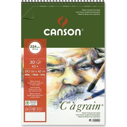 Sanatsal Resim Defterleri Canson Cagrain Eskiz Blok Spiralli 30 Sayfa A3+ 224gr Satın Al