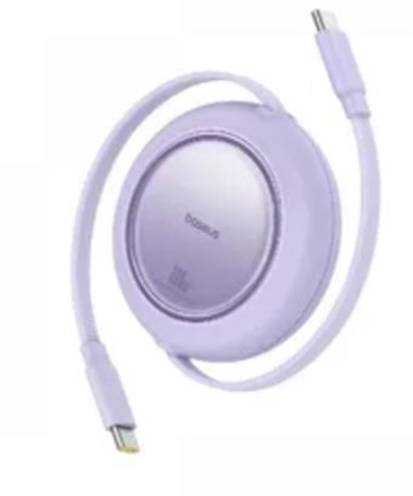 Şarj Kabloları Baseus P10364500213-00 Free2 Pull Mini Kablolu USB-C 100W 2M Mor Şarj Kablosu Satın Al