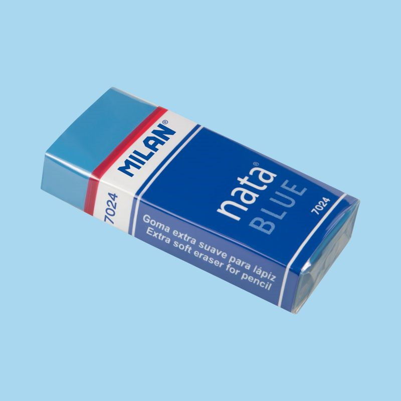 Silgiler MILAN CPM7024B NATA® PLASTİK MAVİ SİLGİ(SINAV) - 24ADET Satın Al