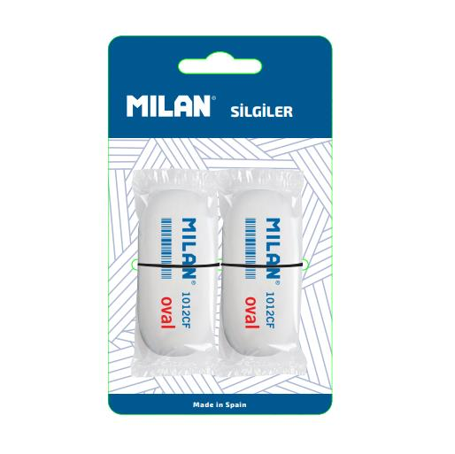 Silgiler MILAN OVAL 1012 SİLGİ BLİSTER - 2Lİ Satın Al