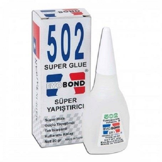 Sıvı ve Sprey Yapıştırıcılar Evobond 502 Japon Yapıştırıcı 20 gr Satın Al