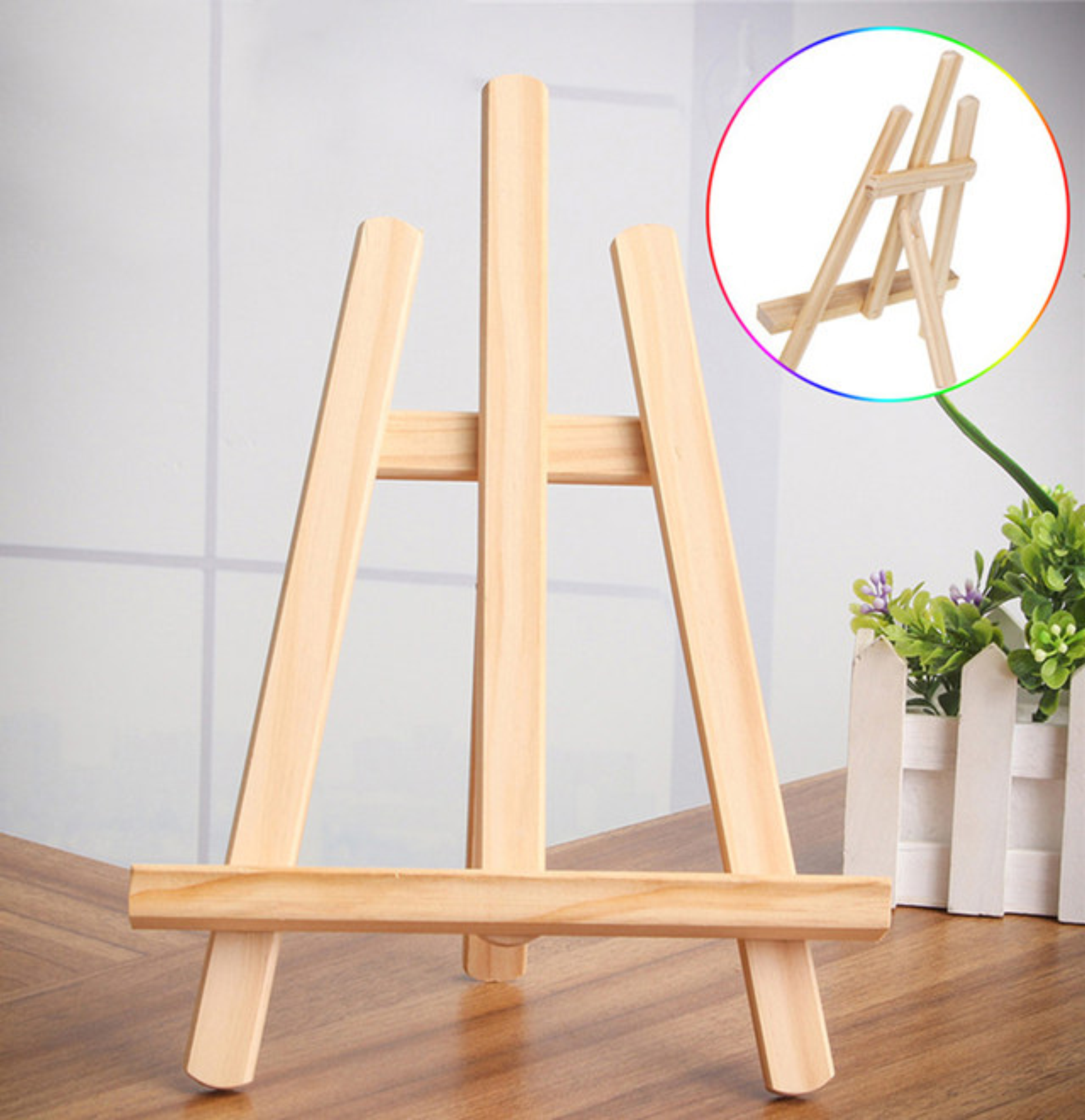 Şövale Art Liva Lüks Masaüstü Çam Şövale 62 cm Satın Al