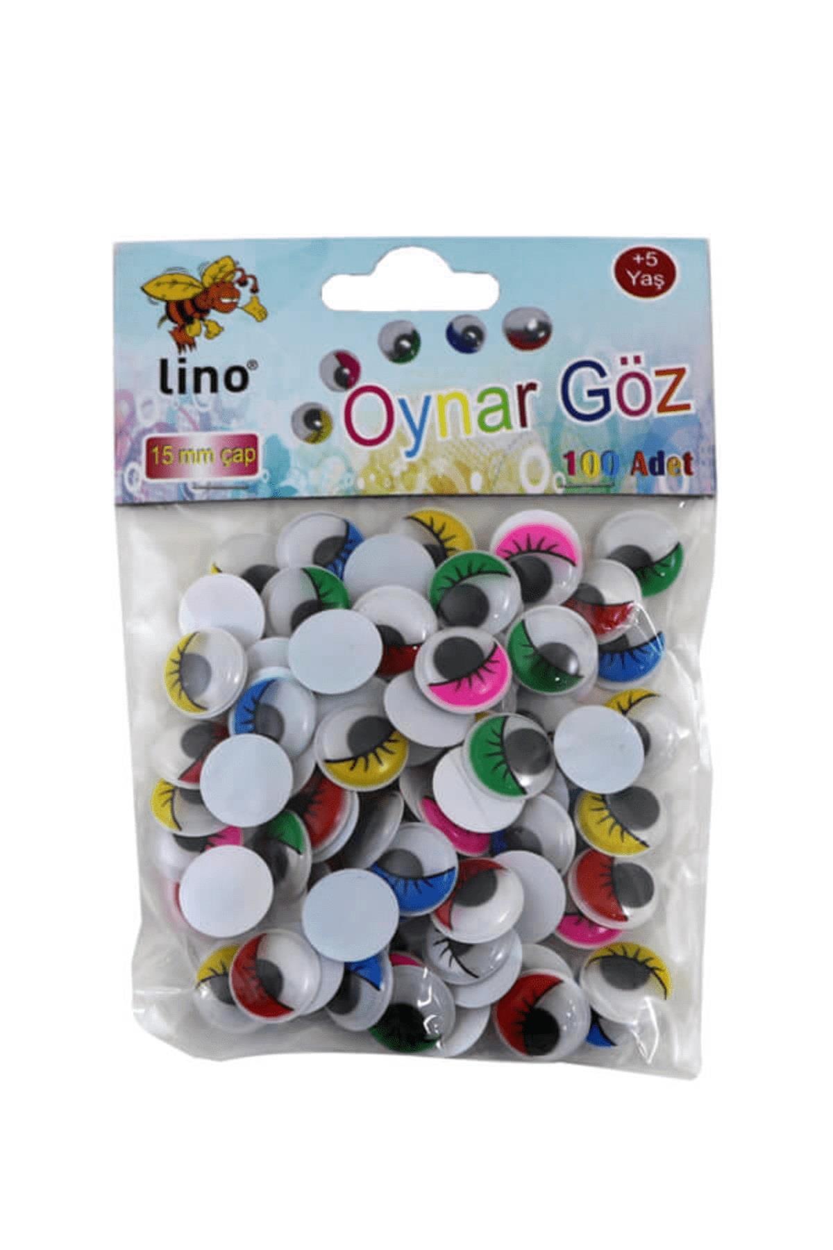 Sürpriz Oyuncaklar Lino Rbz-015 Oynar Göz 15 mm 100'lü Renkli Satın Al