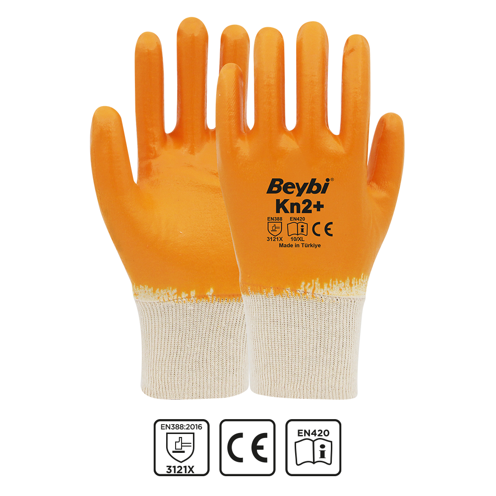Temizlik Eldivenleri Beybi Nitril PMK KN2+Plus  Eldiven 10 Beden 12li Paket Satın Al