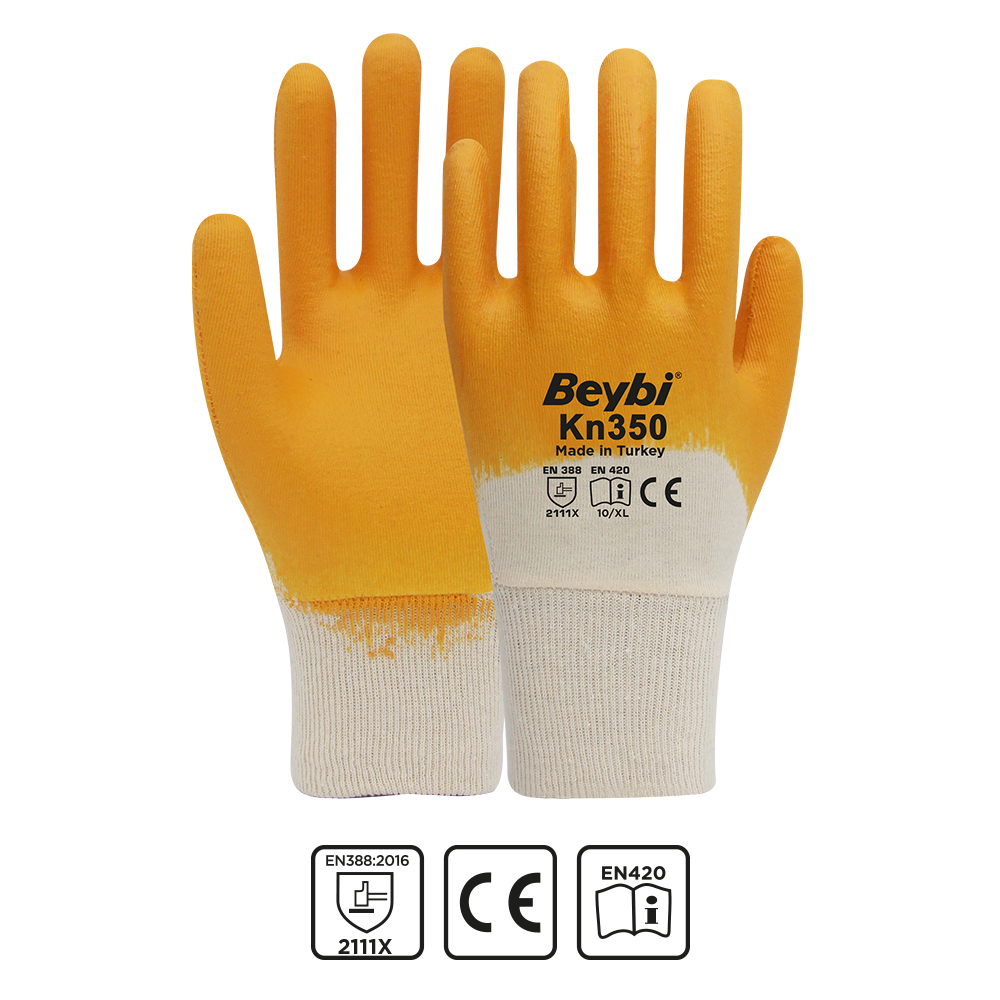 Temizlik Eldivenleri Beybi Pamuk Nitril PMK KN350 9 Beden Eldiven 12li Paket EN388 (2111X) Satın Al