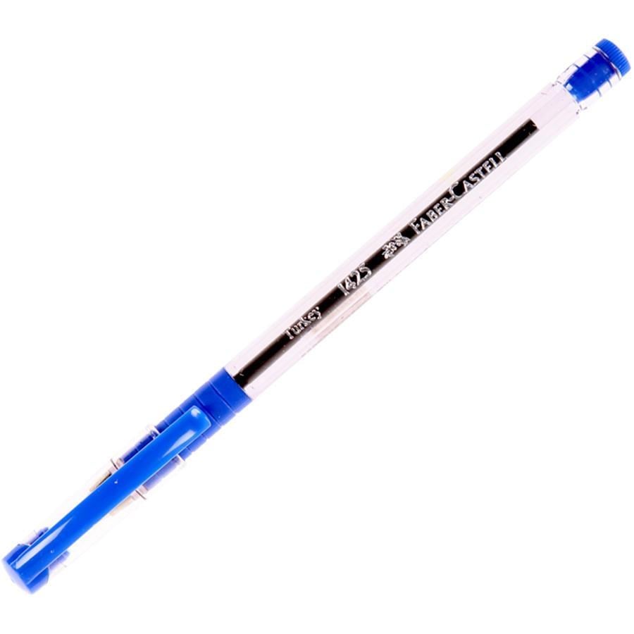 Tükenmez Kalemler Faber Castell 1425 Tükenmez Kalem 0.7mm İğne Uçlu Mavi 10'lu Pak. Satın Al