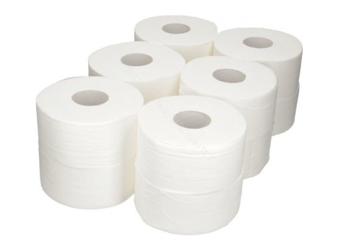 Tuvalet Kağıtları Arline Mini Jumbo Tuvalet Kağıdı 3kg 12'li Paket Satın Al