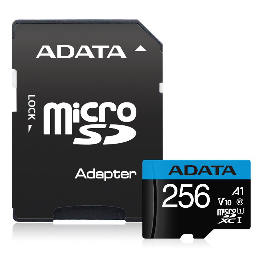 Usb Bellek Adata 256GB Premier microSDXC Card with Adapter UHS-I Class10 V10 Hafıza Kartı Satın Al