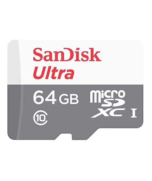 Usb Bellek SanDisk 64GB SDSQUNR-064G-GN3MN Ultra microSDXC 64GB 100MB-s Class 10 UHS-I Hafıza Kartı Satın Al