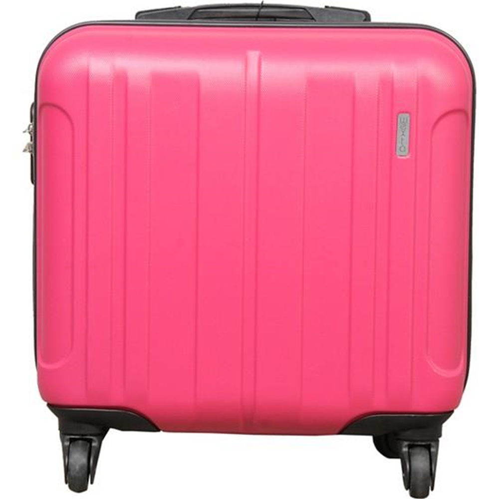 Wexta WX-220 Kabin Tipi Hostes Pilot Tiği Valizi Abs Pembe