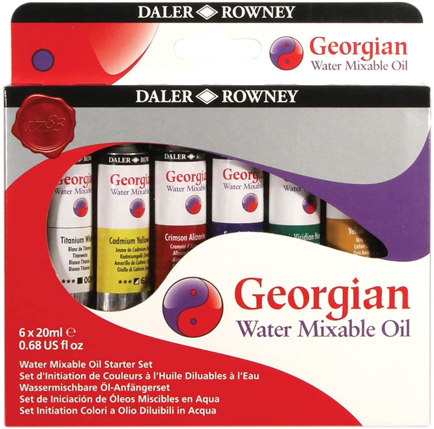 Yağlı Boyalar Daler Rowney Georgian Oil Wamo Yağlı Boya Set 6x20ml Satın Al