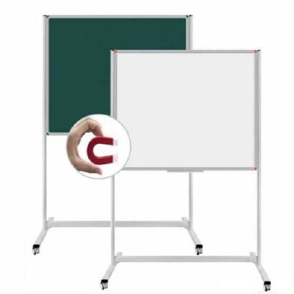 Yazı Tahtaları Panda Mıknatıslı Yüzey Tekerlekli Ayaklı Yazı Tahtası PAN 565 Beyaz 90x120  Satın Al