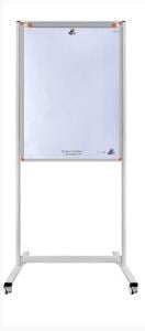 Yazı Tahtaları Panda Sabit Tekerlekli Yazı Tahtası  (Flipcartlı) PAN 240 Beyaz 65x100 Satın Al