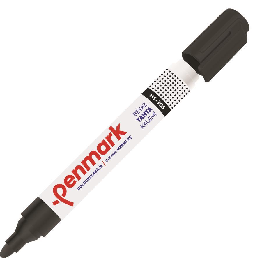 Yazı Tahtası Kalemleri Penmark Beyaz Yazı Tahtası Kalemi Siyah Satın Al