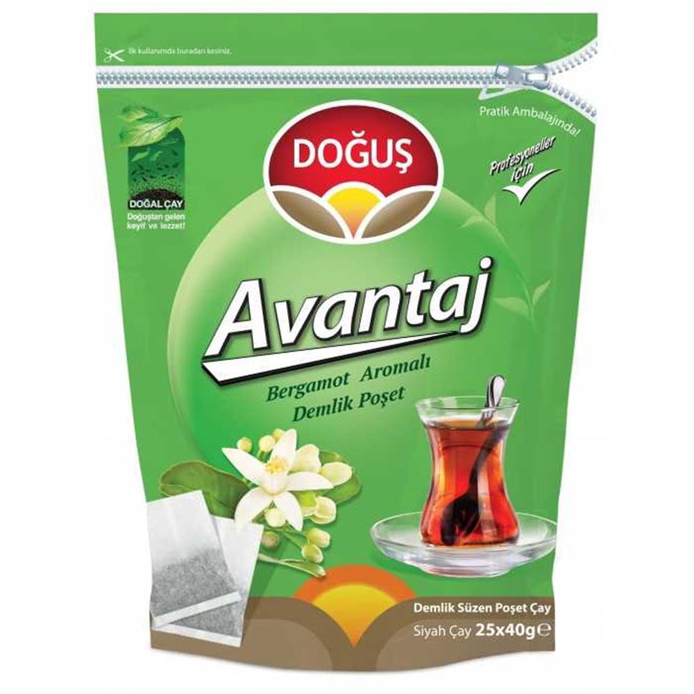  Doğuş Avantaj Bergamot Aromalı Demlik Çay 25x40 gr Satın Al
