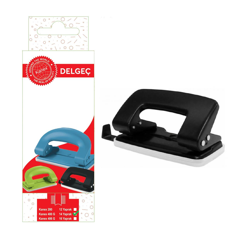  KANEX DELGEÇ 480G SİYAH BLİSTER - 14SAYFA Satın Al