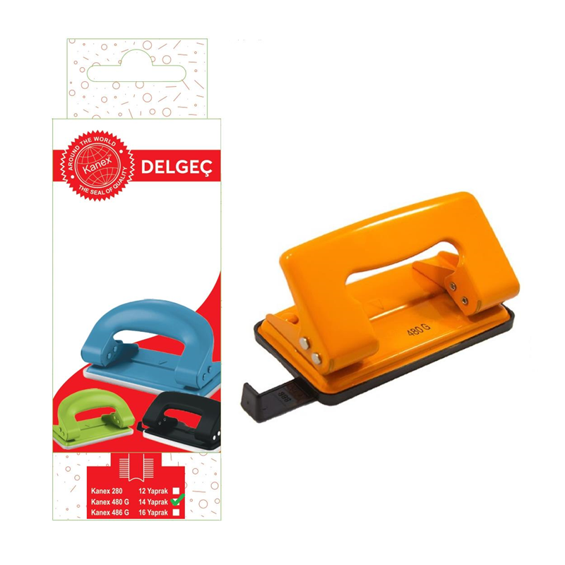  KANEX DELGEÇ 480G TURUNCU BLİSTER - 14SAYFA Satın Al