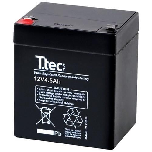  TTEC PLUS 12V 4.5AH BAKIMSIZ KURU AKÜ Satın Al