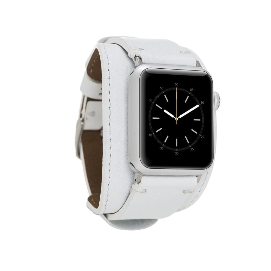 Akıllı Saatler Apple Watch Uyumlu Deri Kordon 38-40-41mm Cuff Pulsar F3 Satın Al