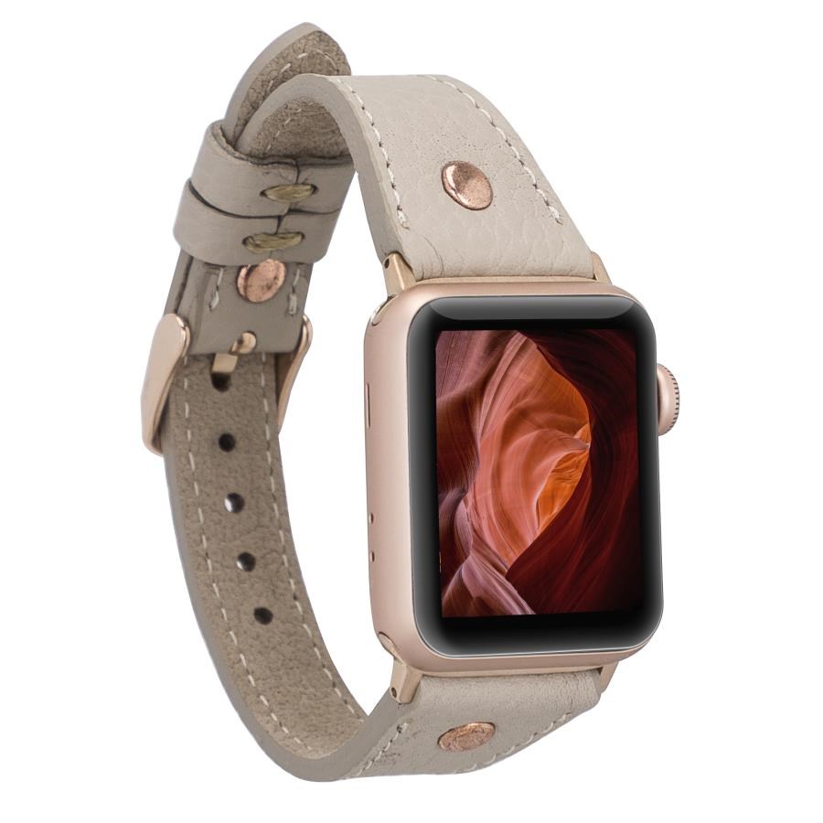 Akıllı Saatler Apple Watch Uyumlu Deri Kordon 38-40-41mm Slim RGTR ERC3 Satın Al