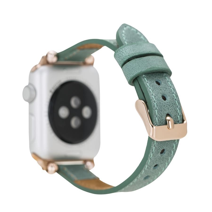 Akıllı Saatler Apple Watch Uyumlu Deri Kordon 42-44-45mm Ferro CZ12 Satın Al
