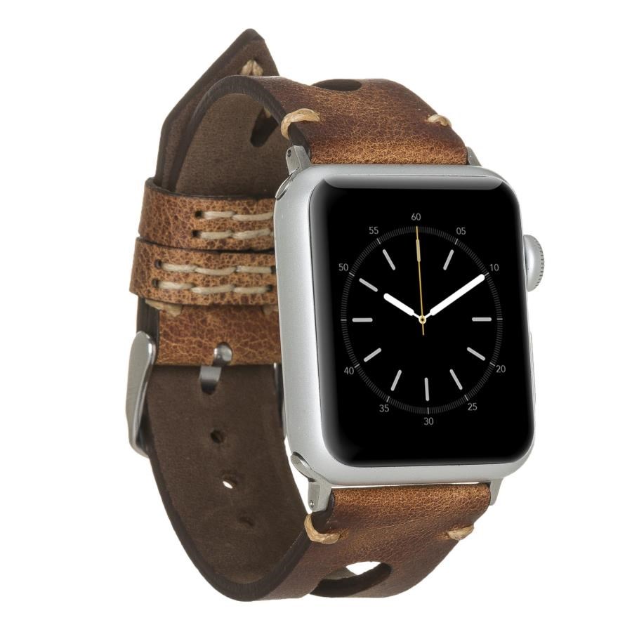 Akıllı Saatler Apple Watch Uyumlu Deri Kordon BA2 42-44-45mm TN11EF Satın Al