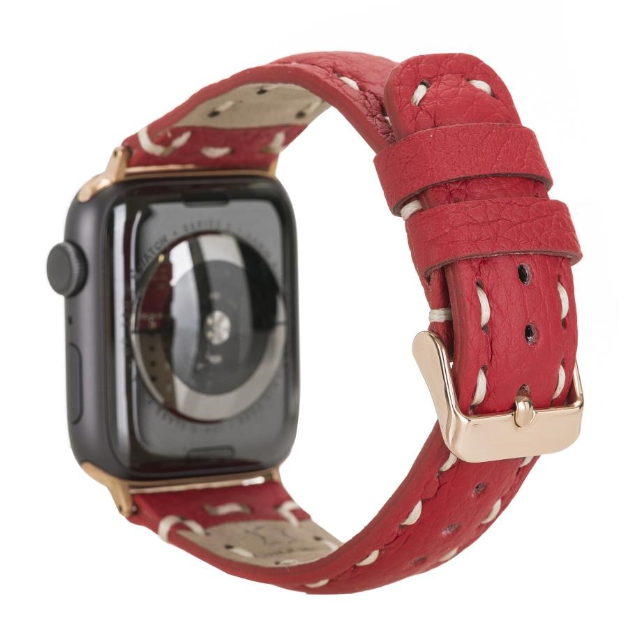 Akıllı Saatler Apple Watch Uyumlu Deri Kordon 38-40-41mm SM43 ERC2 Satın Al