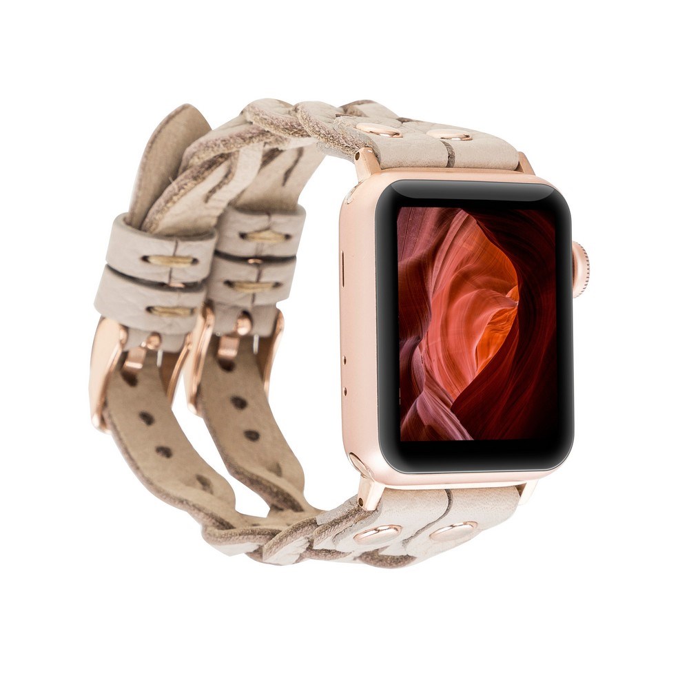 Akıllı Saatler Apple Watch Uyumlu Deri Kordon York Double Tour ERC3 Satın Al