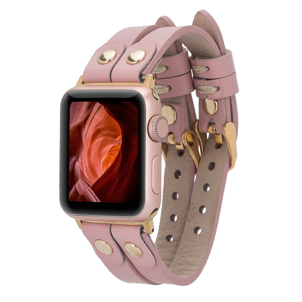 Akıllı Saatler Apple Watch Uyumlu Deri Kordon Ely Double Tour GT NU2 Satın Al
