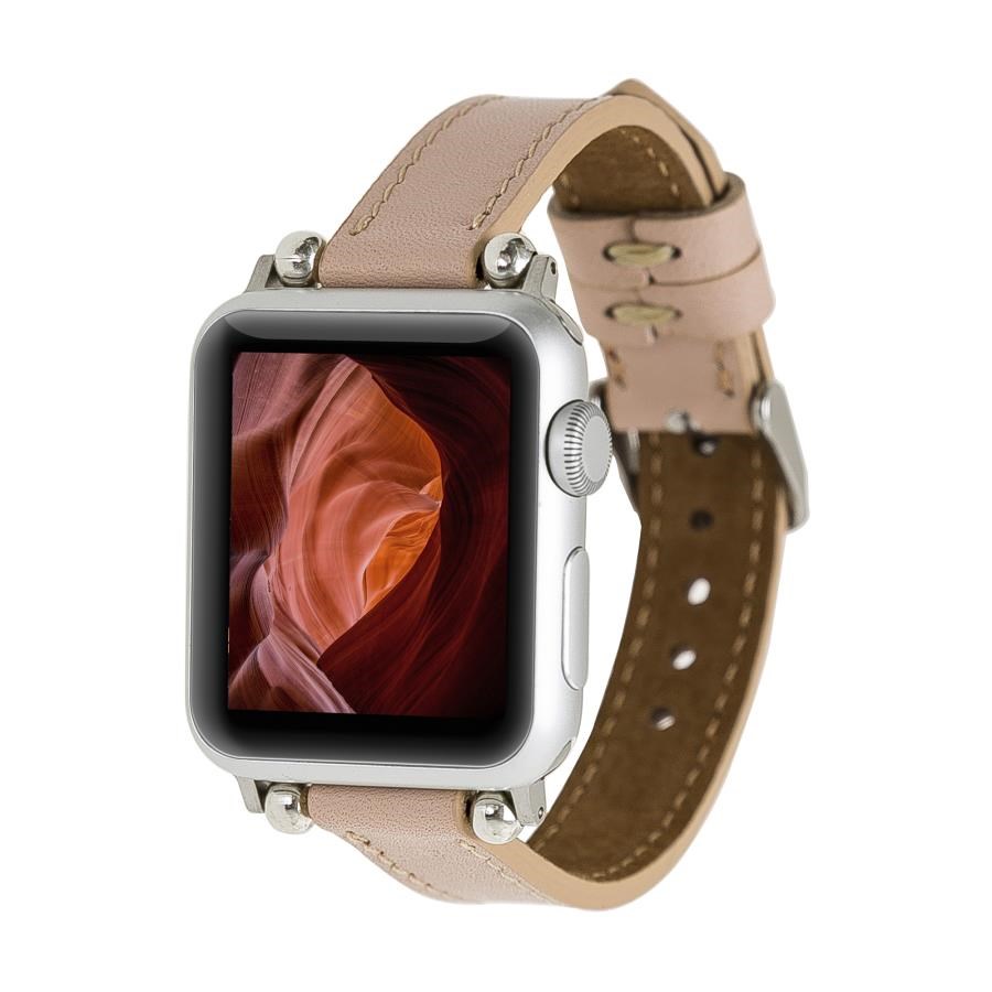 Akıllı Saatler Apple Watch Uyumlu Deri Kordon 38-40-41mm Ferro NU01N Satın Al