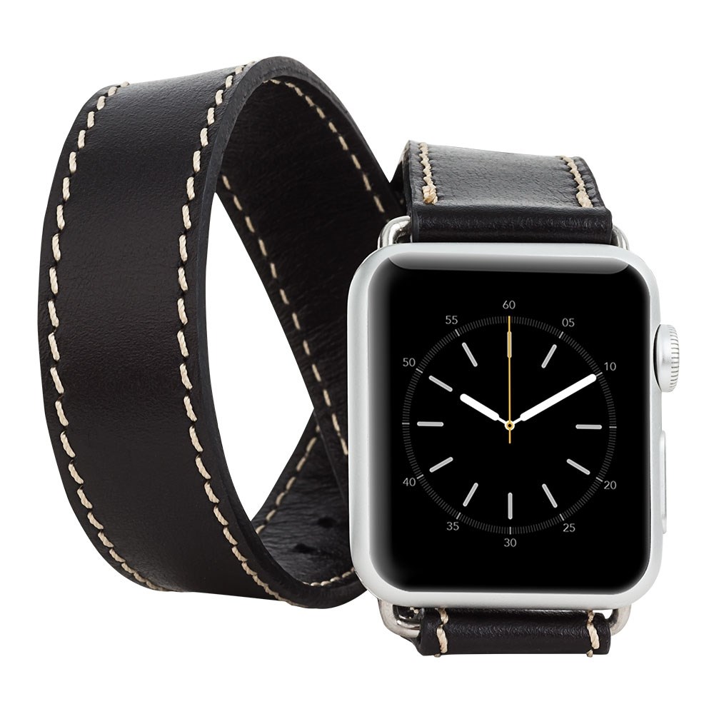 Akıllı Saatler Apple Watch Uyumlu Deri Kordon 38-40-41mm DT RST1 Satın Al