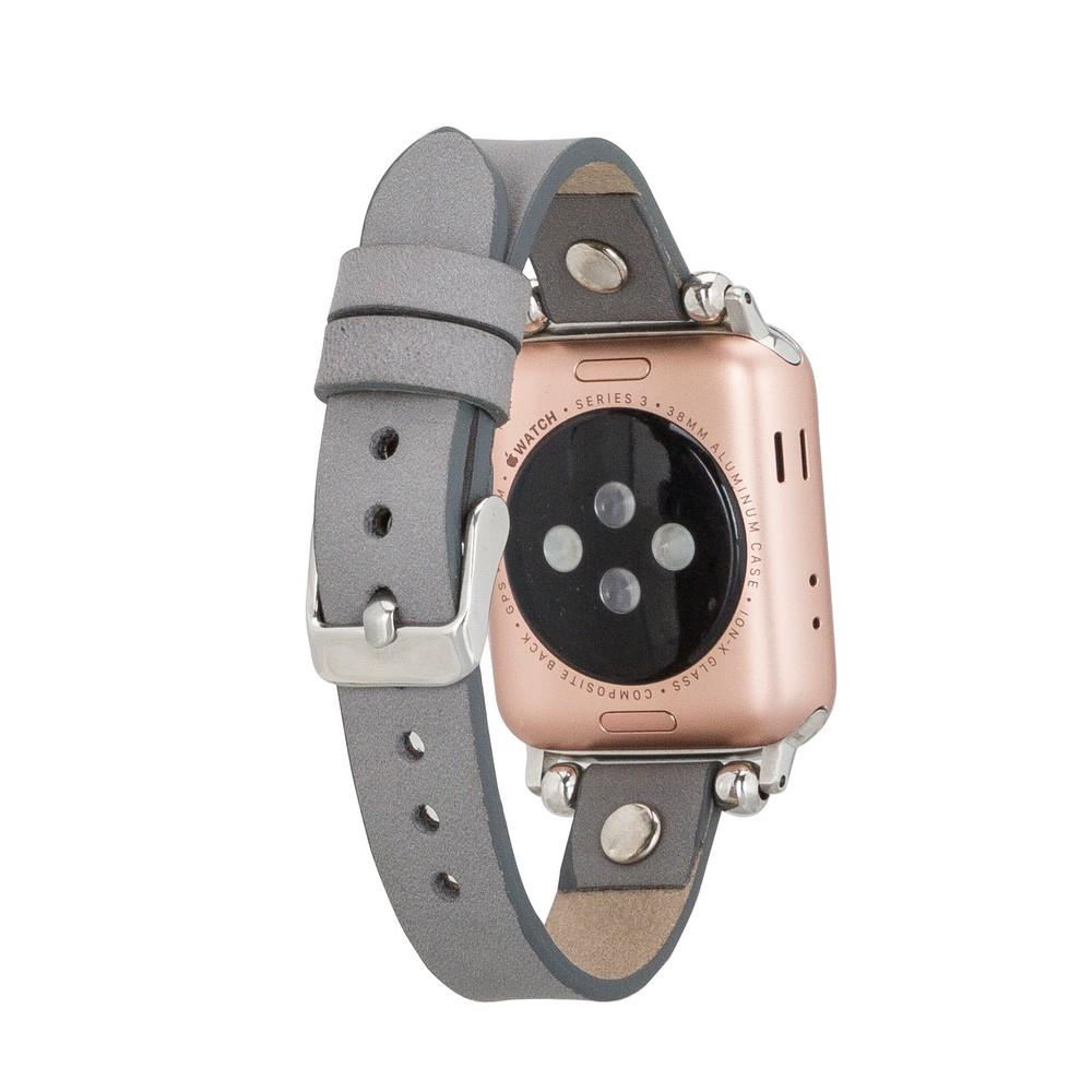 Akıllı Saatler Apple Watch Uyumlu Deri Kordon Visby 38-40-41mm RST9 Satın Al