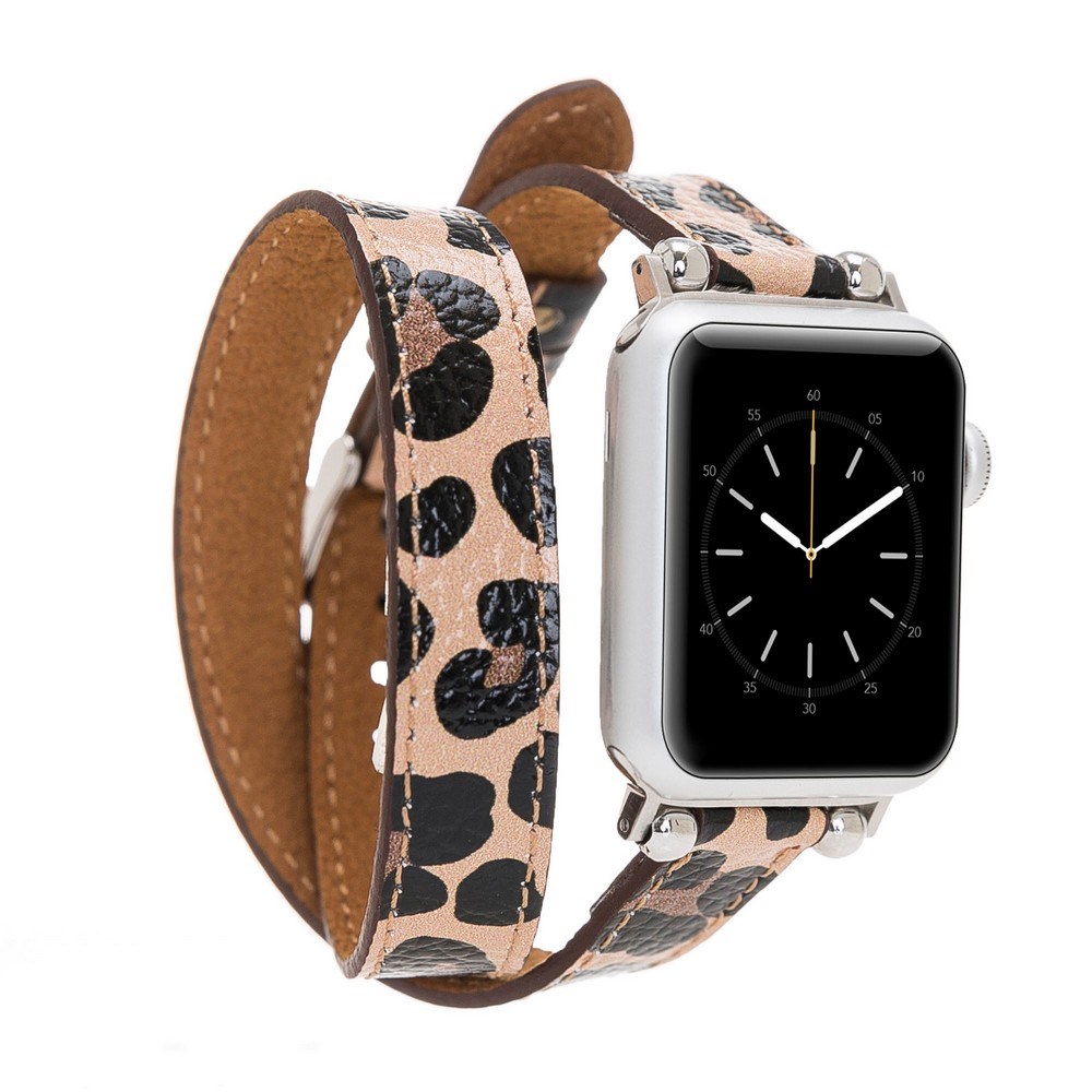 Akıllı Saatler Apple Watch Uyumlu Deri Kordon 38-40-41mm Ferro DT LE02N Satın Al