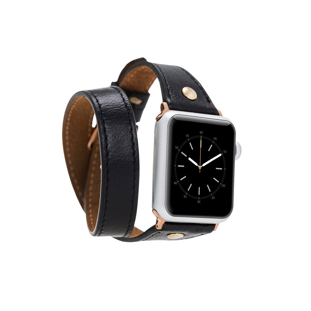 Akıllı Saatler Apple Watch Uyumlu Deri Kordon 42-44-45mm Slim DTGT RST1 Satın Al