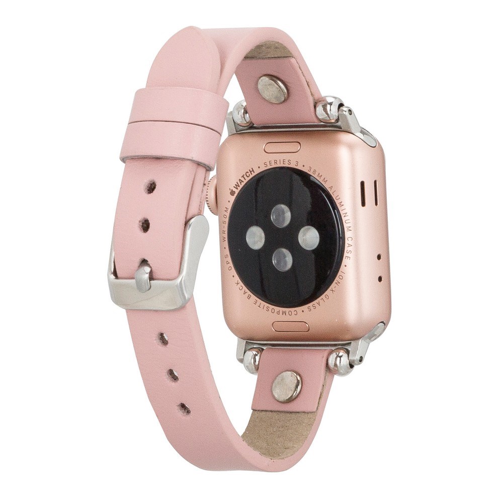 Akıllı Saatler Apple Watch Uyumlu Deri Kordon Visby 38-40-41mm NU2 Satın Al