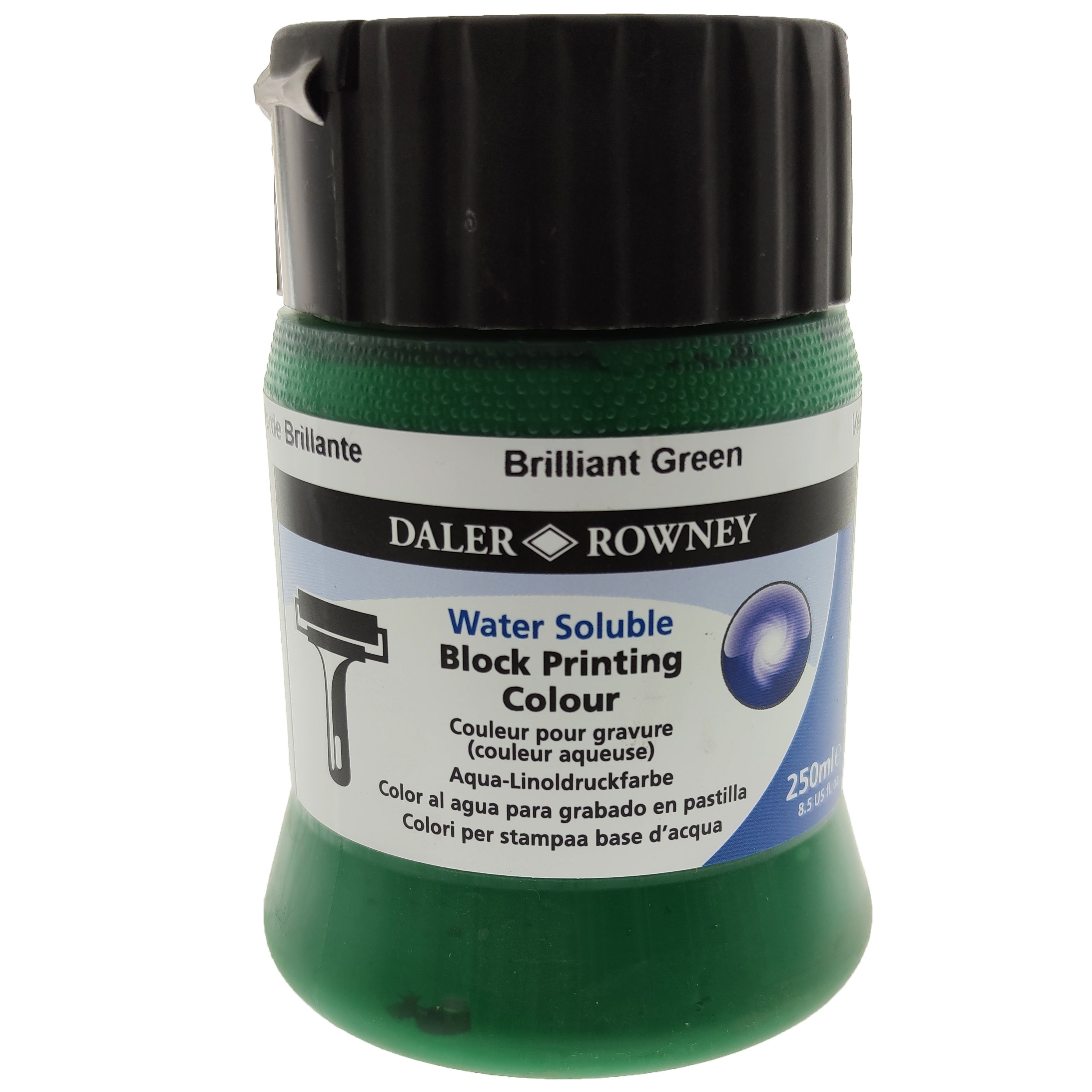 Akrilik Boyalar Daler Rowney Brillant Green Su Bazlı Linol Baskı Boyası 250ml Satın Al