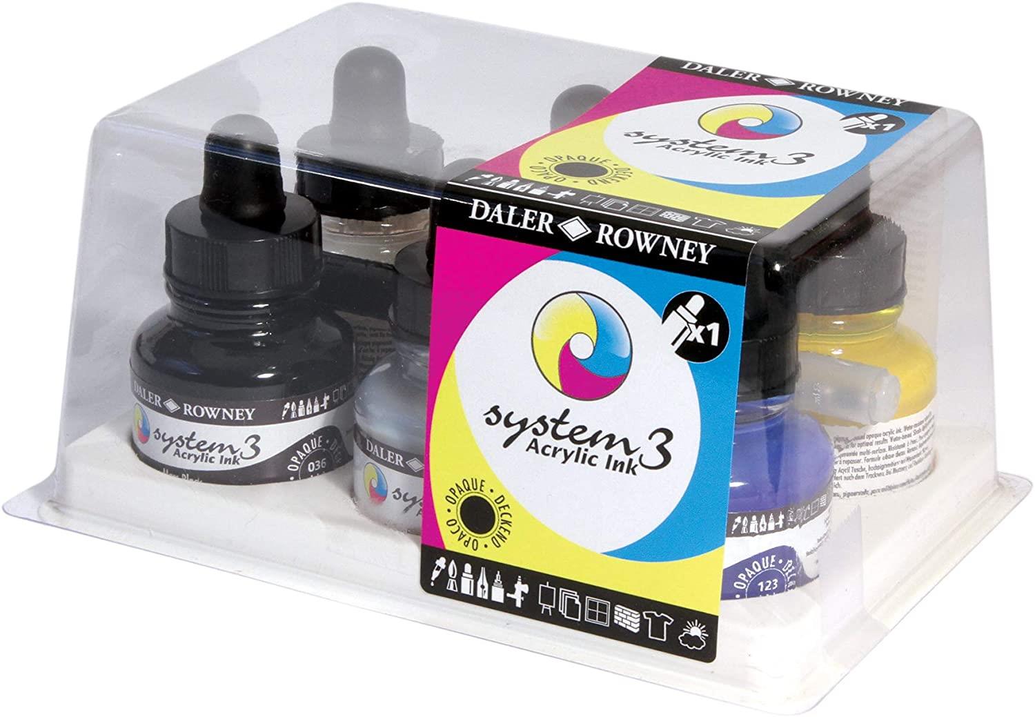 Akrilik Boyalar Daler Rowney System 3 Introduction Akrilik Boya Seti 6x29,5ml Satın Al