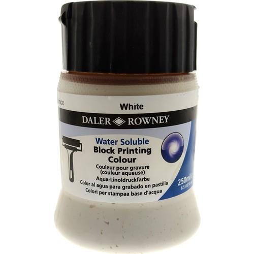 Akrilik Boyalar Daler Rowney White Su Bazlı Linol Baskı Boyası 250ml Satın Al