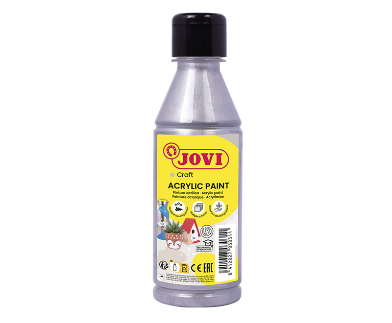 Akrilik Boyalar JOVI 680 JOVIDECOR AKRİLİK BOYA 250ML GÜMÜŞ Satın Al