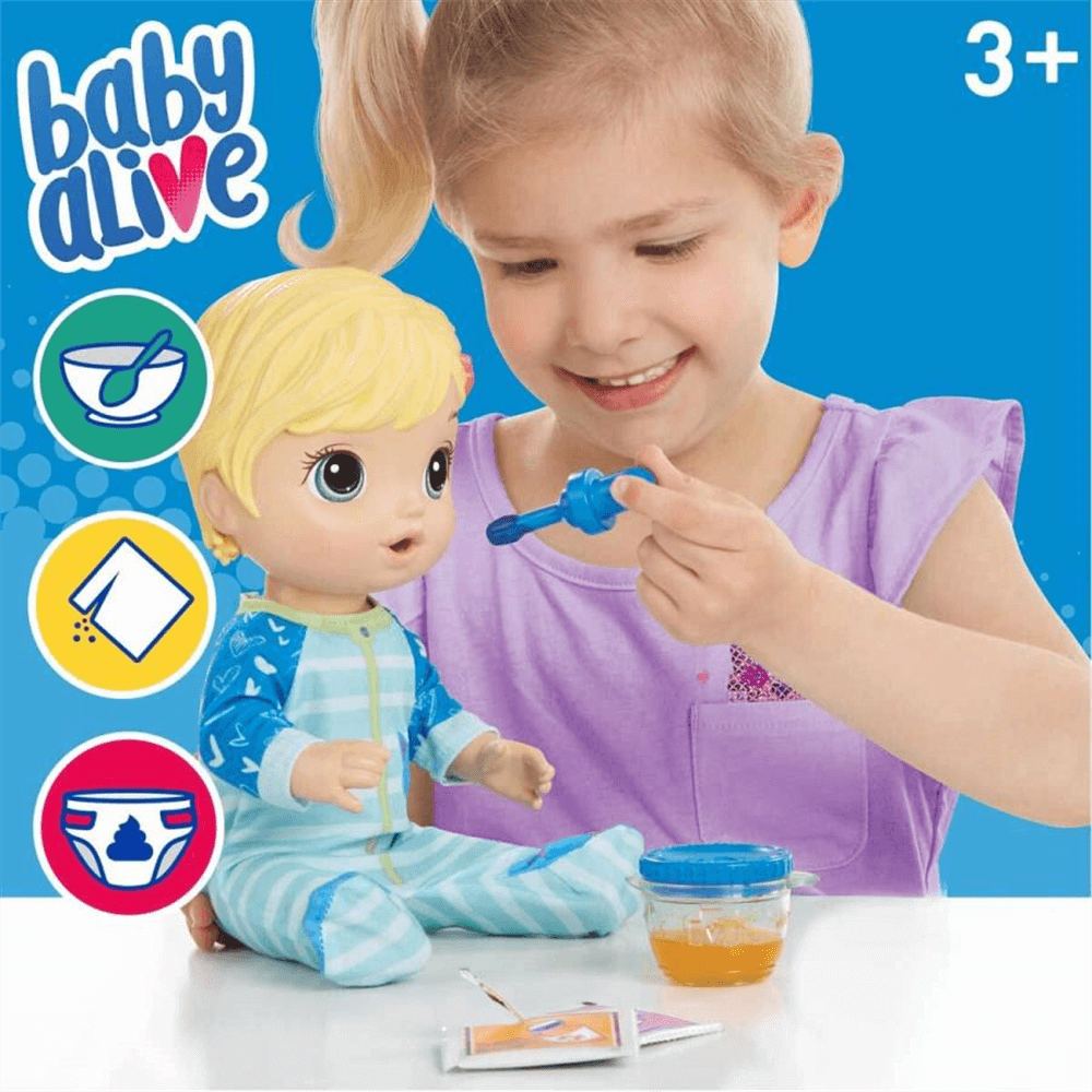 Baby Alive Bebeğim Hasta Oldu Sarışın