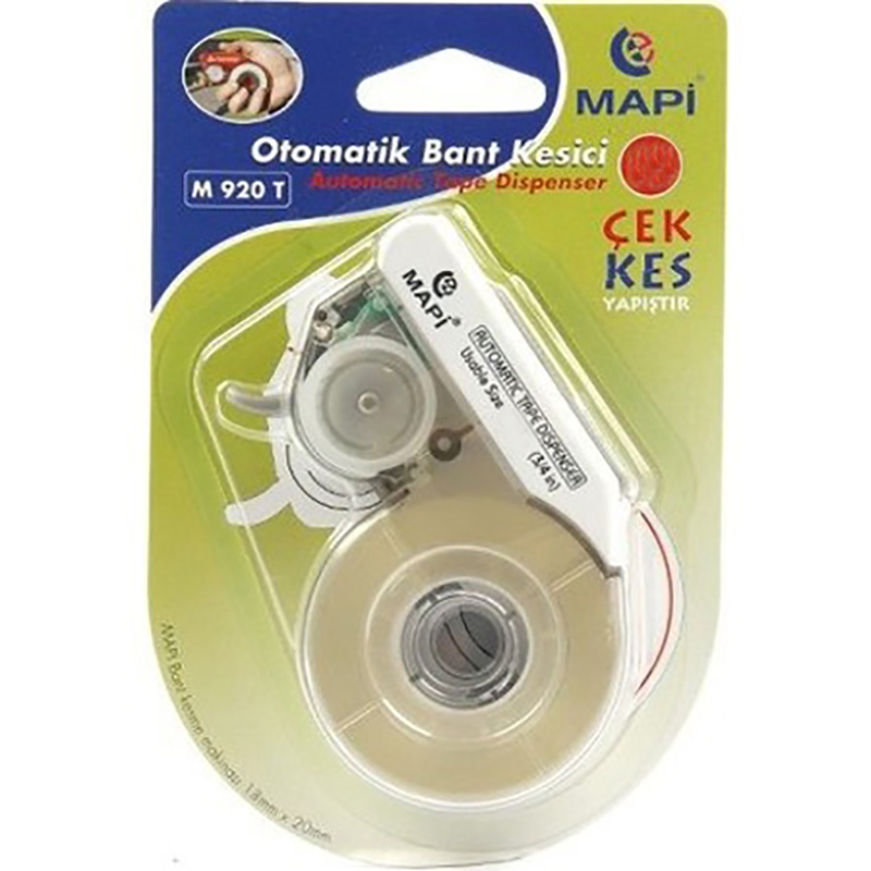 Bantlar ve Kesicileri MAPİ 19 MM OTOMATİK BANT KESME MAKİNESİ BEYAZ Satın Al