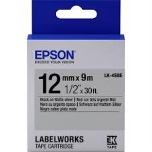 Barkod Etiket ve Kartuşları Epson LK-5TBN Şeffaf Üzeri Siyah 18mm 9Metre Etiket Satın Al