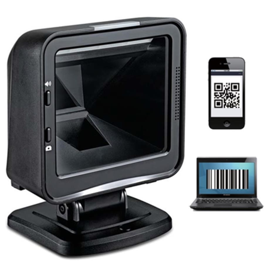Barkod ve Etiket Yazıcı Perkon Ps5700 2D Imager Usb Masaüstü Karekod Barkod Okuyucu+Ayaklı Stand Satın Al