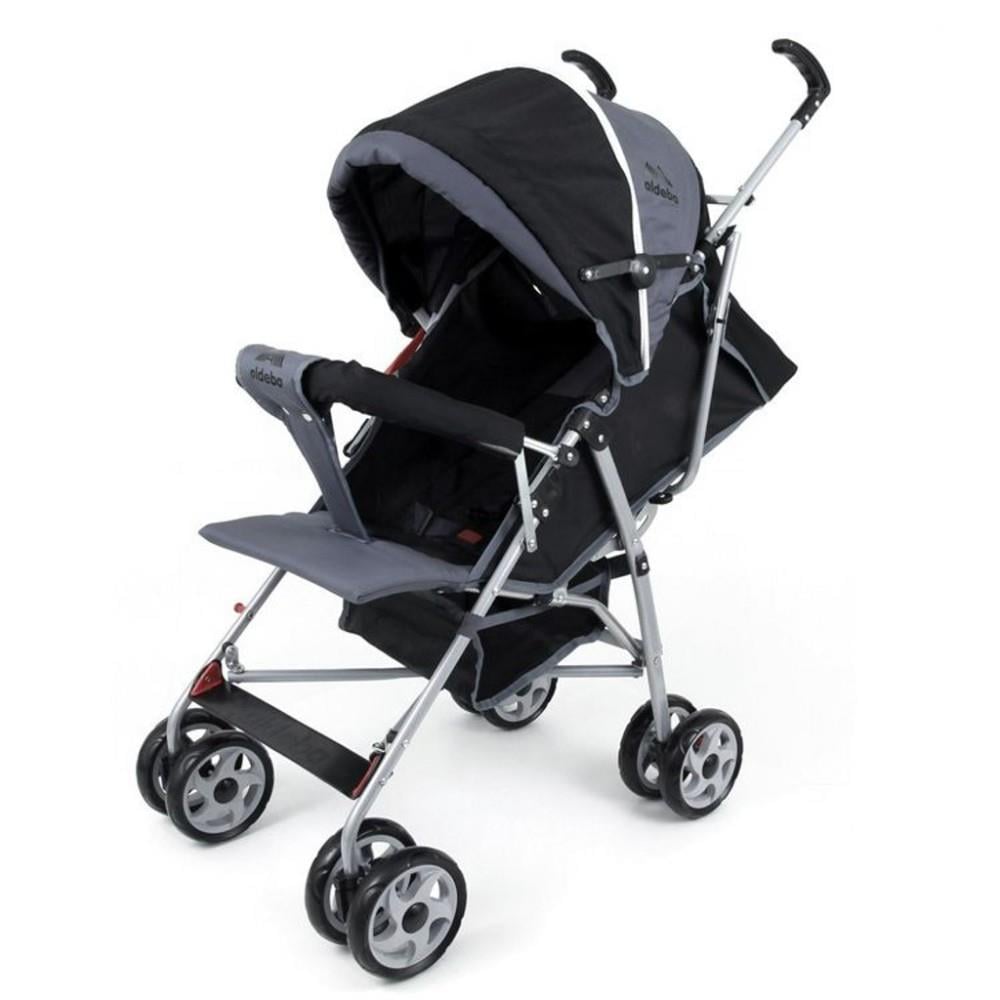 Bebek Arabası ve Pusetler Aldeba 3018 Tam Yatar 3 Kademeli Bebek Arabası Siyah Satın Al