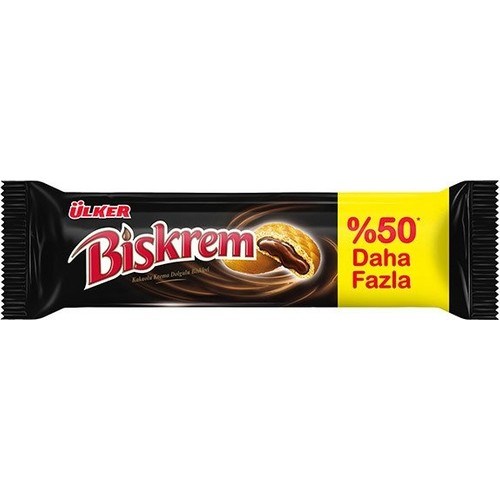 Bisküvi ve Kekler Ülker Biskrem Büyük Boy Rulo 150gr 18 Paket Satın Al