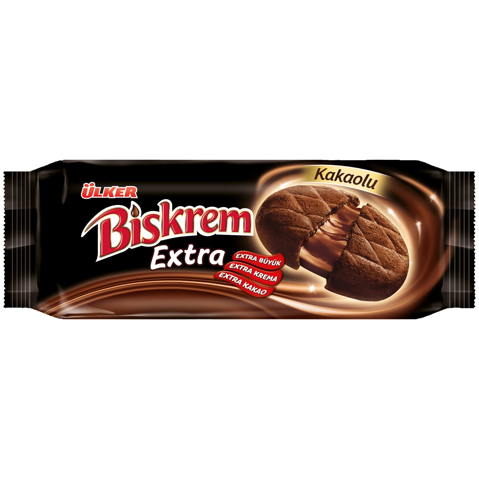 Bisküvi ve Kekler Ülker Biskrem Extra Kakao Kremalı Bisküvi 184gr 12 Paket Satın Al