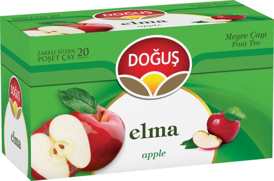 Bitki Çayları Doğuş Bitki Çayı Elma Bardak Poşet Çay 20'li Satın Al