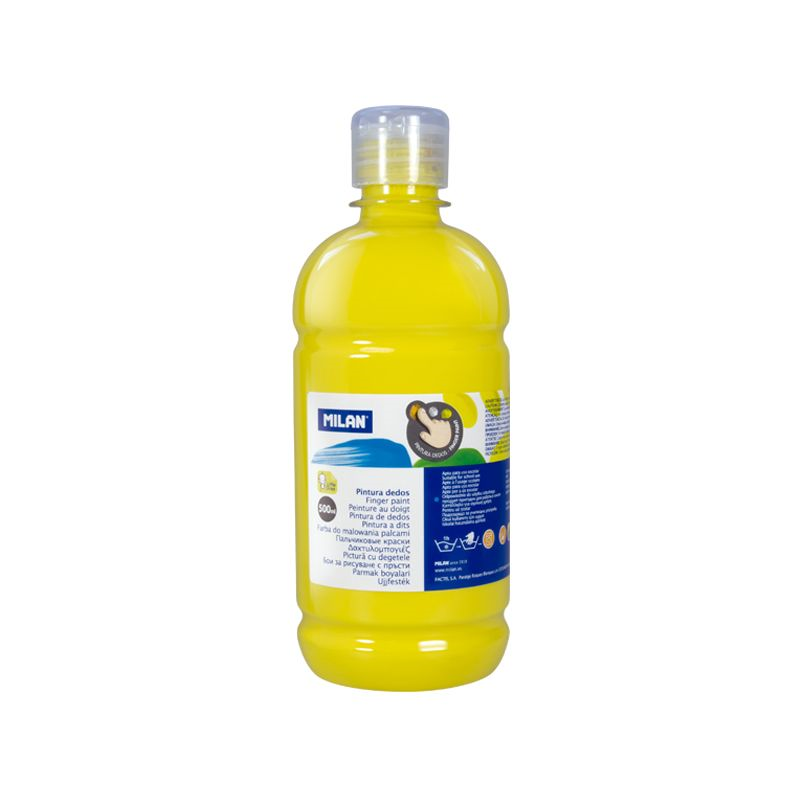Boya ve Resim Kalemleri MILAN 31620 PARMAK BOYASI SARI ŞİŞE - 500ML Satın Al
